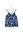 Camisa con estampado de flores de color azul LOSAN