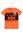 Camiseta de color naranja con parche 3D LOSAN