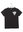 Camiseta de color negro y mensaje estampado en la espalda LOSAN