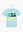 Camiseta con parche de rayo transparente con bolitas LOSAN