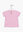 Camiseta de color rosa con parche de cebra LOSAN
