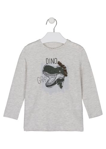 Camiseta con estampado de dinosaurio LOSAN