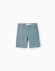Pantalones Cortos Midi de Algodón para Niño 'B&S', Azul Zippy